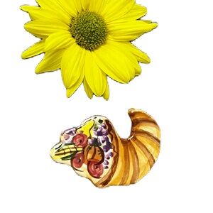 Colorful Cornucopia Brooch